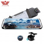 ANSTAR Car Dvr Dash Camera 10 Rearview Mirror Camera GPS ADAS Radar Detector Mirror Recorder 1080P Streaming Media Dash Cam
