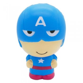 Super Hero Batman Iron Man Spiderman Slow Rising Scented Squishy Slow Rising Stress Relief Toy For Kids Christmas Gift
