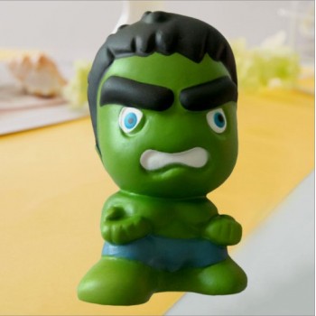 Super Hero Batman Iron Man Spiderman Slow Rising Scented Squishy Slow Rising Stress Relief Toy For Kids Christmas Gift