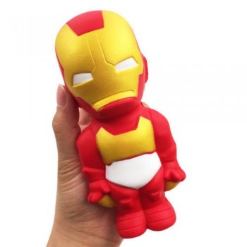 Super Hero Batman Iron Man Spiderman Slow Rising Scented Squishy Slow Rising Stress Relief Toy For Kids Christmas Gift