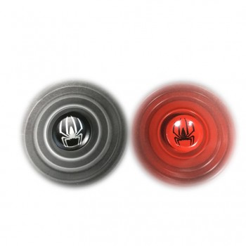 New 6 Colors Styles Captain America Spider Man Fidget Spinner Metal Hand Spinner Ceramic Bearing Spinner For Autism ADHD Baby