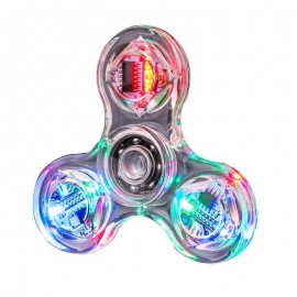 NEW Led spinner Hand Spinner EDC Tri-Spinner Fidget Toys Metal Red Fidget Spinner Adults Kids Children Education DIY Toy Hobbies