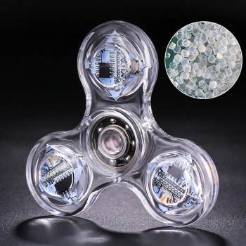 NEW Led spinner Hand Spinner EDC Tri-Spinner Fidget Toys Metal Red Fidget Spinner Adults Kids Children Education DIY Toy Hobbies
