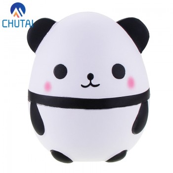 Jumbo 12CM Cute Panda Bear Egg Squishy Slow Rising Squeeze Toys Soft Stretchy Scented Stress Relief Toy Xmas Decor Gifts 12*8CM