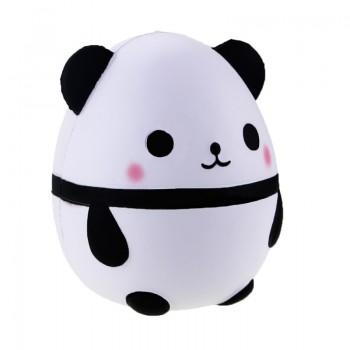 Jumbo 12CM Cute Panda Bear Egg Squishy Slow Rising Squeeze Toys Soft Stretchy Scented Stress Relief Toy Xmas Decor Gifts 12*8CM