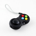 Fidget Pad Cube Stress Reliever Squeeze Fun Magic Cube Fidget Desk Toy Handle Toys Stress Rainbow Strange-shape Puzzles GJY003