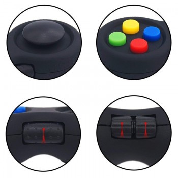 Fidget Pad Cube Stress Reliever Squeeze Fun Magic Cube Fidget Desk Toy Handle Toys Stress Rainbow Strange-shape Puzzles GJY003