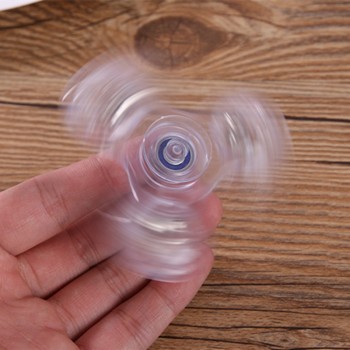 Luminous LED light Fidget Spinner Hand Top Spinners Glow in Dark Light EDC Figet Spiner Batman Finger  Stress Relief Toys