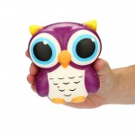 Squeeze toy Adorable Owl Squishy Slow Rising Cartoon Doll Cream Scented Stress Reliever Toy Gifts 15# dropship