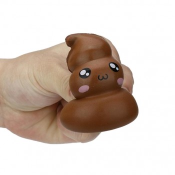 Original Kawaii  Squishy Exquisite Fun Crazy Poo Scented Charm Slow Rising Stress Reliever Toy  Collection Cure Gifts 7.4
