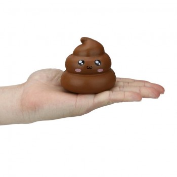 Original Kawaii  Squishy Exquisite Fun Crazy Poo Scented Charm Slow Rising Stress Reliever Toy  Collection Cure Gifts 7.4