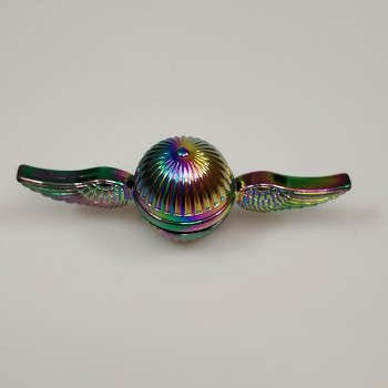 Fidget Spinner Harry Potter Golden Snitch Hand Spinners Rainbow Metal Copper Cupid Angel Wing Decompression Toy finger Gyro