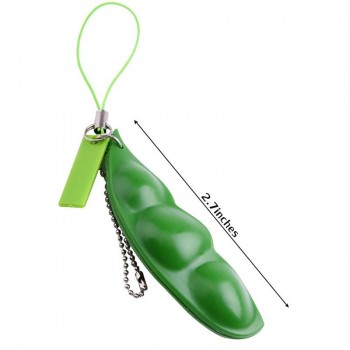 Funny Beans Squeeze Toy Anti Stress Squishy Beans Novelty Gag Toys Creative Extrusion Pea Bean Funny Gadgets Decompression Toys