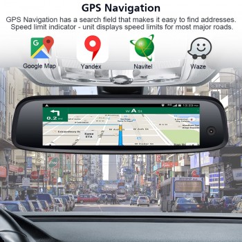 ANSTAR 4G DVR 2GB+32GB With 3 Lens Rear View Mirror Car Dvr FHD 1080P ADAS GPS Registrar Car Recorder 2019 New Updated Version