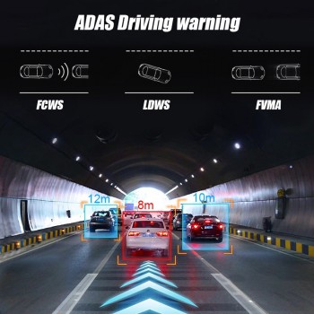 AWESAFE 4G Car DVR 10 Stream Media Dual Lens Video Recorder FHD 1080P Dash cam Android  WiFi GPS ADAS Bluetooth Rearview Mirror