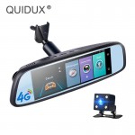 QUIDUX Smart Android 8 Car DVR Touch Video Rearview Mirror Camera Recorder GPS Bluetooth WIFI ADAS RAM 1G/ROM 16G Dash Cam