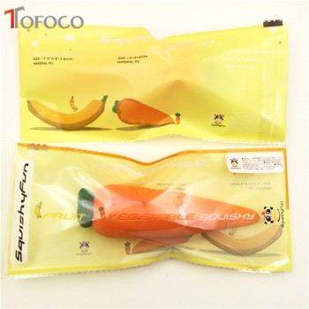TOFOCO New 14cm Kawaii Carrot Squishy Jumbo Slow Rising Toys Antistress Decorate Cake Squishies Food Squeeze Scented Gadget