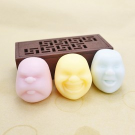 Random Squishy Face Human Funny Ball Pressure Wreak Reduce Anti-Stress Toy
