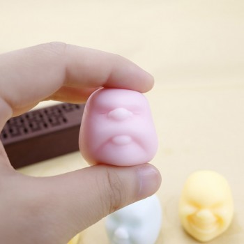 Random Squishy Face Human Funny Ball Pressure Wreak Reduce Anti-Stress Toy