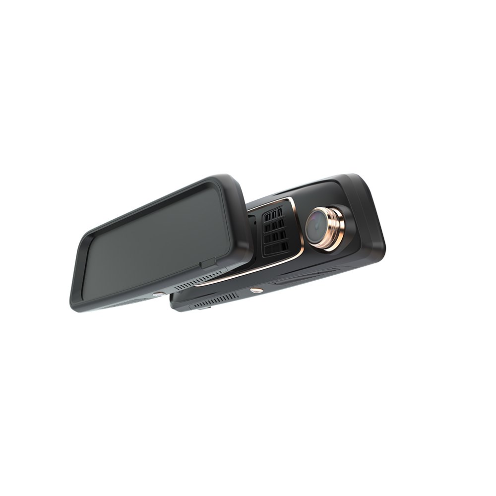 Germid universal 10 dash cam DVR rearview mirror dual way recording motion detection G-sensor/32GB loop recording backup camera