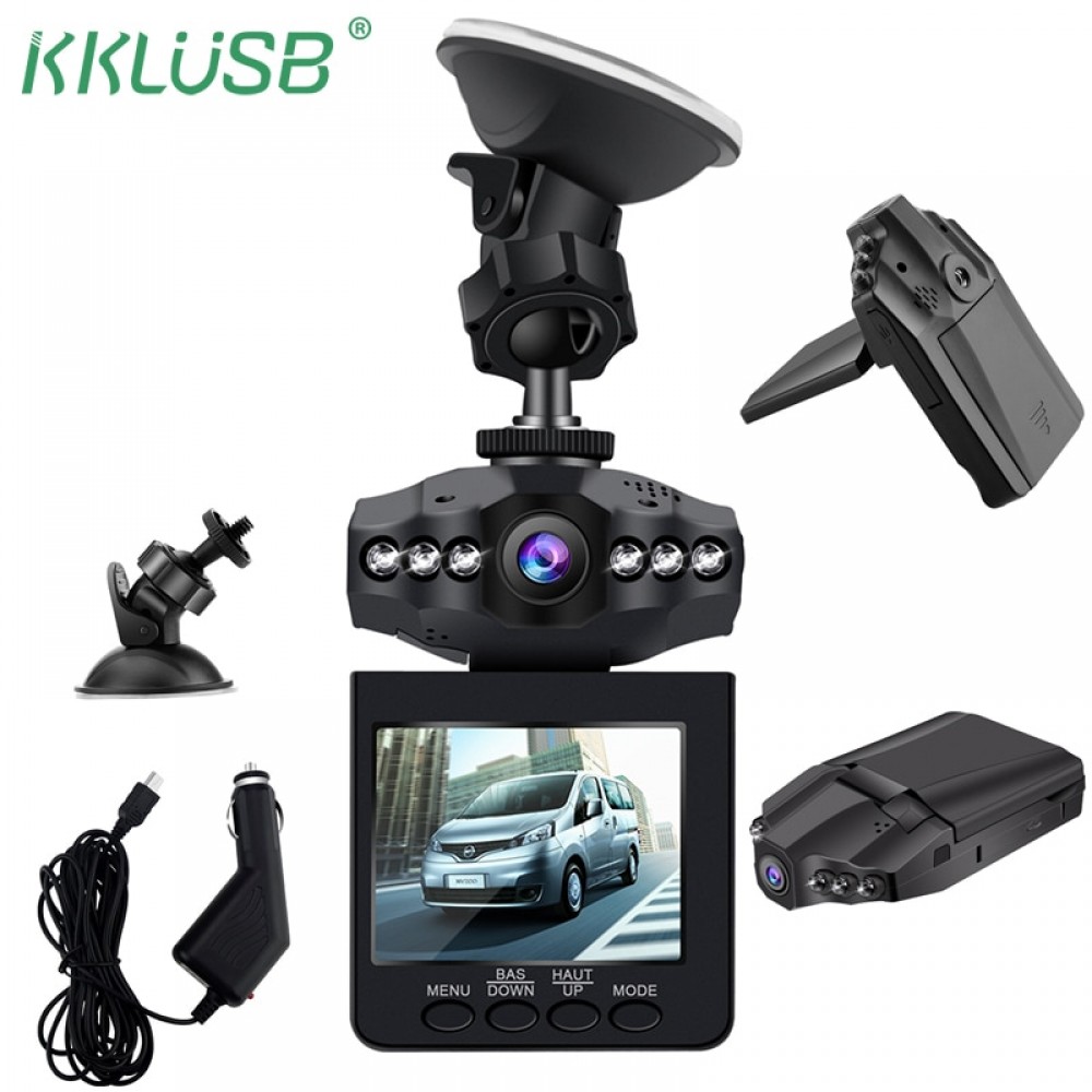 Car DVR Camera 2.5 Rotatable LCD Screen Full HD 1080P Car DVR Vehicle Camera Video Recorder Dash Cam Infra-Red Night Vision