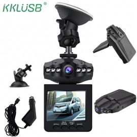 Car DVR Camera 2.5 Rotatable LCD Screen Full HD 1080P Car DVR Vehicle Camera Video Recorder Dash Cam Infra-Red Night Vision