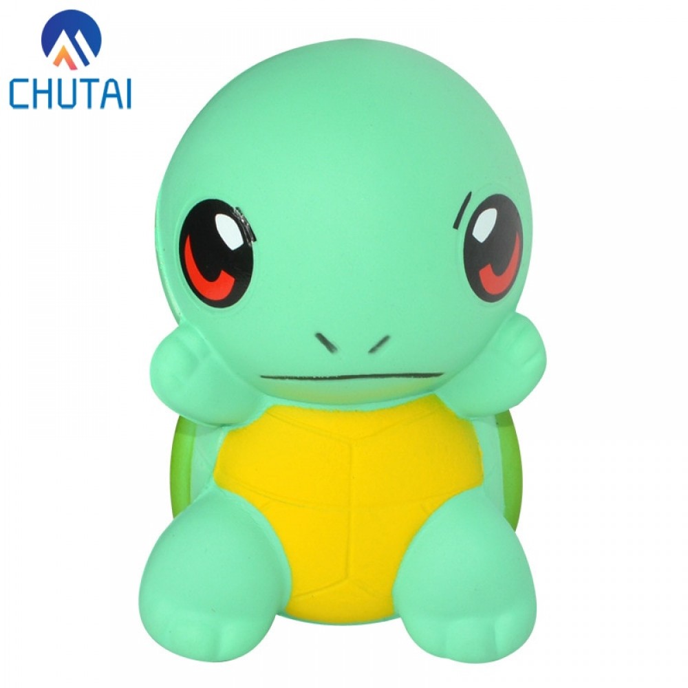 Jumbo Kawaii Cute Cartoon Turtle Squishy Soft Slow Rising Animal Tortoise Scented Bread Cake Kids Fun Toys 11*6.5CM
