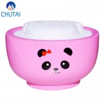 Jumbo Kawaii Simulated Food Rice Bear Squishy Bread PU Slow Rising Cream Scented Squeeze Toys Stress Relief Toy Gift 4.5*10CM