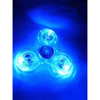 Stress Relief Toy Light Fidget Spinner Led Stress Hand Spinners Glow The Dark Figet Spiner Cube EDC Anti-stress Finger Spinner