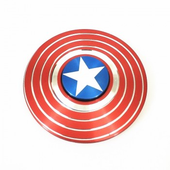 sale Rainbow Hand spinner Finger Fidget Spinner Eye Electroplate Hybrid Bearing Zilver Zinc Alloy Metal EDC Hand Tri spiner SZJD