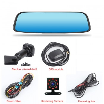 2018 New Car DVR Camera Android 5.1 with GPS 8 4G Special Mirror DVRs Automobile Video Recorder Rearview Mirror Camera Dash Cam