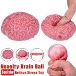 Novelty Squishy Brain Toy Squeezable Fun Toys Relieve Stress Ball Cure Squeeze Toy Stress Relief Reliever Drop Shipping