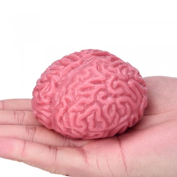 Novelty Squishy Brain Toy Squeezable Fun Toys Relieve Stress Ball Cure Squeeze Toy Stress Relief Reliever Drop Shipping