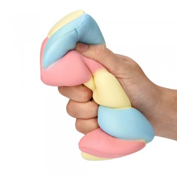 14.5cm Lovely Squishy Spun Sugar Scented Squishy Slow Rising Squeeze Toys Collection Giant marshmallow Pinch toy Fun Kids