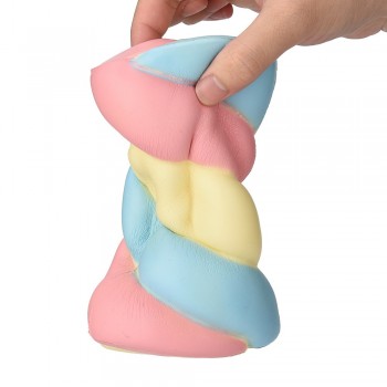 14.5cm Lovely Squishy Spun Sugar Scented Squishy Slow Rising Squeeze Toys Collection Giant marshmallow Pinch toy Fun Kids