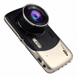 Mini Car DVR Dual Lens Video 4inch Recorder Parking Car Camera Dash Cam Full HD 1080P Night Vision Auto Black DVR camera