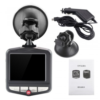 mini car dvr dash cam FHD 1080P 2.4 LCD car detector GT300 car camera support multi-languge menu dvr car rearview mirror camera