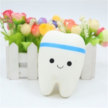 Smooshy mushy scented cute fairytale dreamy PU slow rebound squishy simulation toy childrens toys teeth decompression toys
