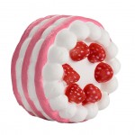 Cute Mini Strawberry Cake Stress Reliever Squishy Slow Rising Cream Scented Decompression Cure Toy squish toys for kid child A1
