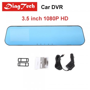 Gryan Car Rearview Mirror Dvr Car Full HD Dual Lens Car Camera Video Recorder With Rear view DVR Dash cam Auto Registrator