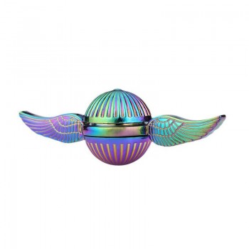 Fidget Spinner Harry Potter Golden Snitch Hand Spinners Rainbow Metal Copper Cupid Angel Wing Decompression Toy finger Gyro