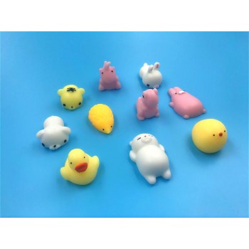 Mini Animal Group Squishy Cat Squishies Toys Antistress Squishes Squeeze Toys Smooshy Mushy Mochi Rising Stress Reliever Gift