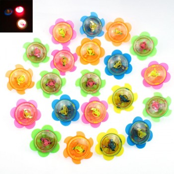 jumping fidget spinner lighter flow rings Funny LED Light Up Tiny Toy Fidget Spinner Stress Relief Gift Gyroscop Toy spiner