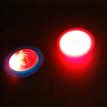 jumping fidget spinner lighter flow rings Funny LED Light Up Tiny Toy Fidget Spinner Stress Relief Gift Gyroscop Toy spiner