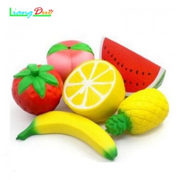 Big Jumbo Squishy Watermelon Peach Apple Orange Super Slow Rising Squeeze Soft Stretch Scented Cake Fruits Kids Squishy toys