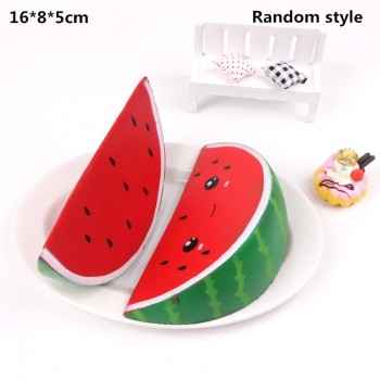 Big Jumbo Squishy Watermelon Peach Apple Orange Super Slow Rising Squeeze Soft Stretch Scented Cake Fruits Kids Squishy toys