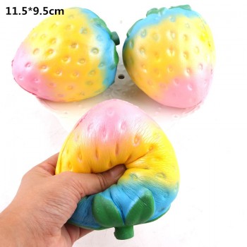 Big Jumbo Squishy Watermelon Peach Apple Orange Super Slow Rising Squeeze Soft Stretch Scented Cake Fruits Kids Squishy toys