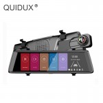 2018 10 Full Mirror Touch Car DVR Dual Lens FHD 1080P Split View Rearview Mirror Camera Night Vision Dash Cam Parking Monitor