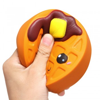 Jumbo Squishy Chocolate Cake Squishies Cream Scented Slow Rising Stress Relief Toy Phone Strap