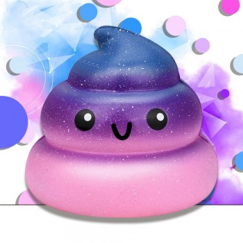 Cute Exquisite Fun Starry poop Scented Squishy toys Charm Slow Rising Stress Reliever Toy squishi Smooshy Mushy toy
